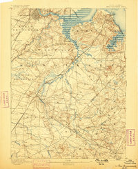 1893 Map of New Brunswick, NJ — High-Res, 1898 Print | Pastmaps